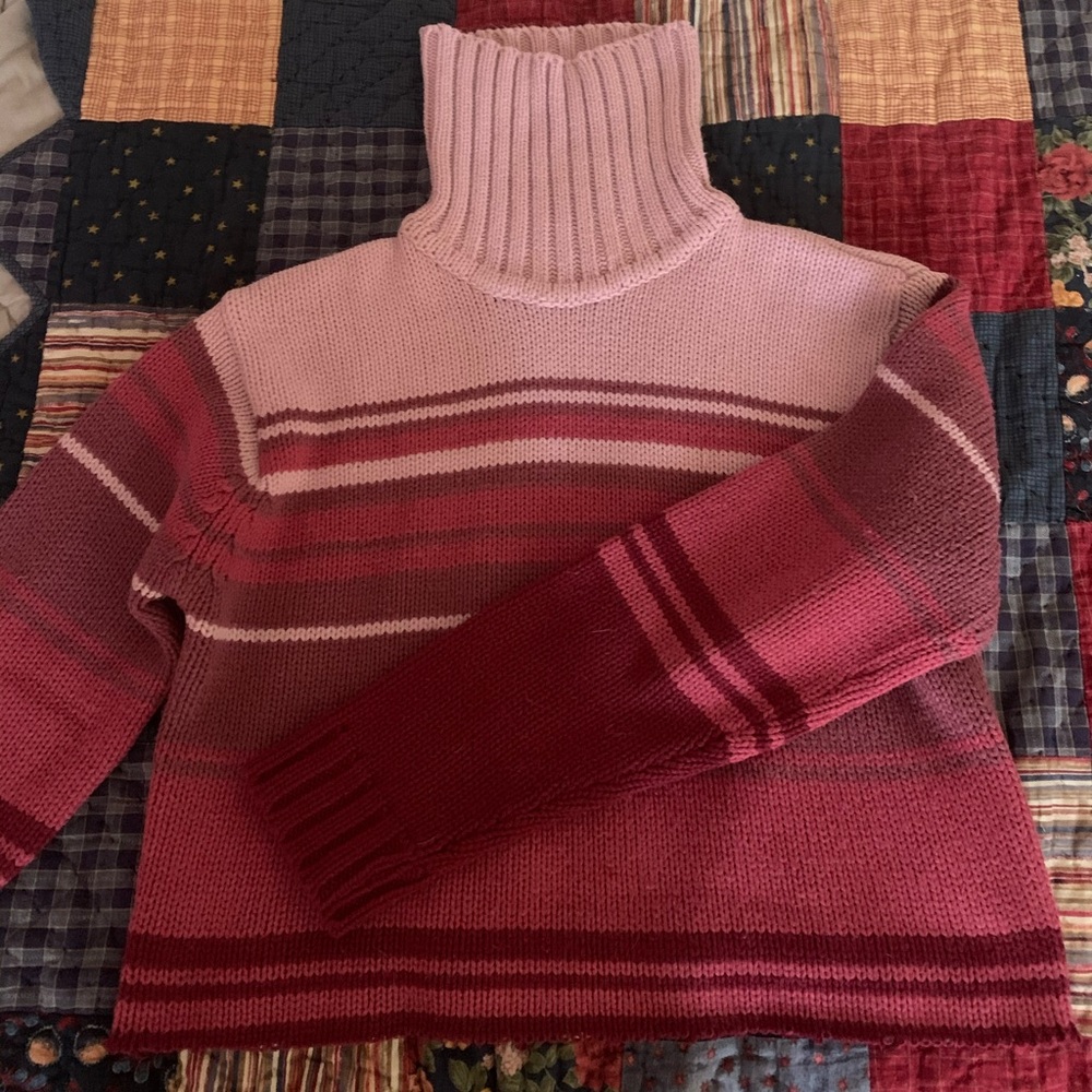 Adorable cropped turtle neck